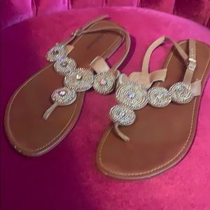 Jeweled Sandals